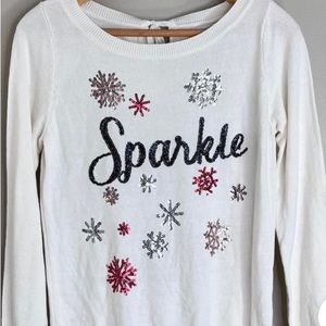 New York Company Sparkle Christmas Sweater ❄️ ⛄️